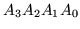 $A_3A_2A_1A_0$